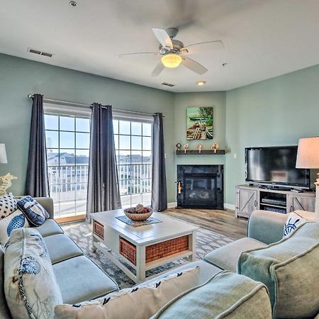 Downtown Ocean City Condo Balcony With Inlet View 외부 사진