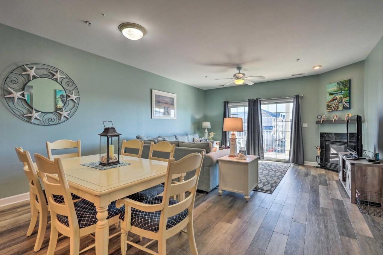 Downtown Ocean City Condo Balcony With Inlet View 외부 사진