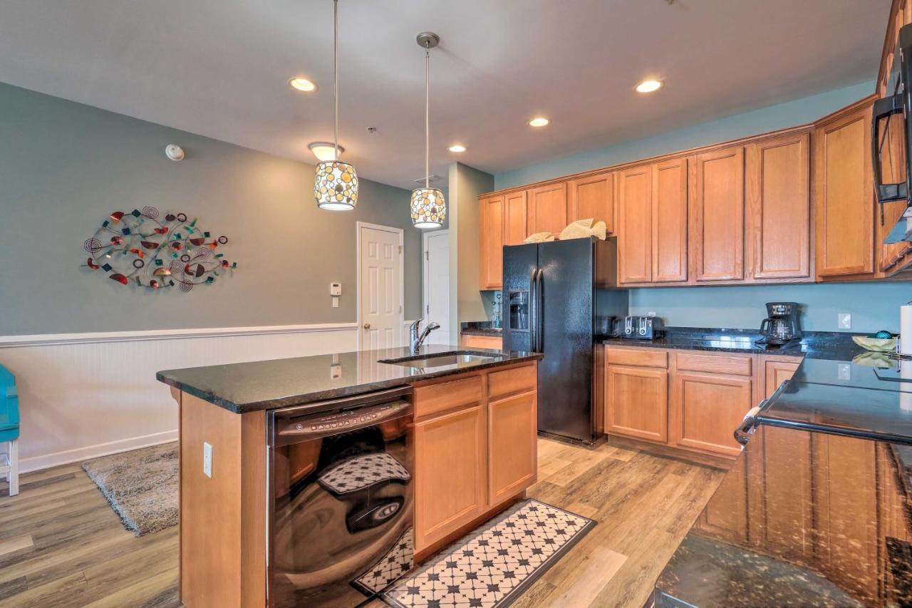 Downtown Ocean City Condo Balcony With Inlet View 외부 사진