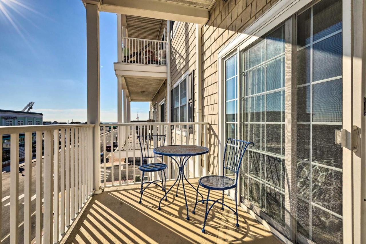 Downtown Ocean City Condo Balcony With Inlet View 외부 사진