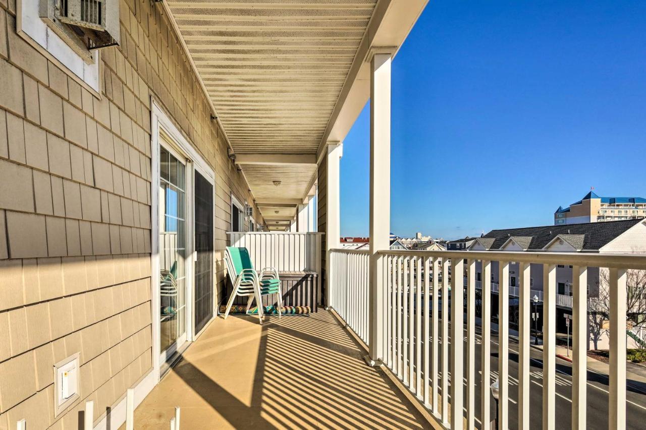 Downtown Ocean City Condo Balcony With Inlet View 외부 사진